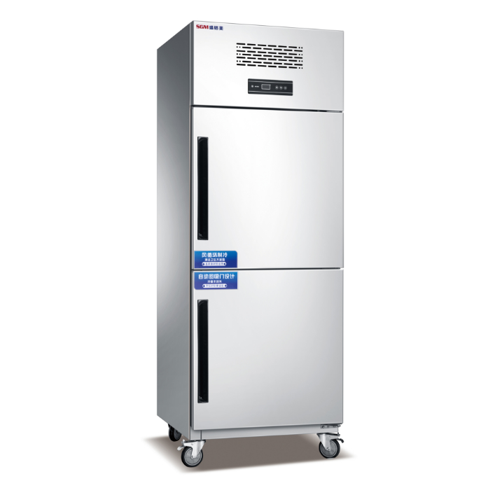 Stainless Steel Commercial Meat Freezer with Frost-Free Defrost System
